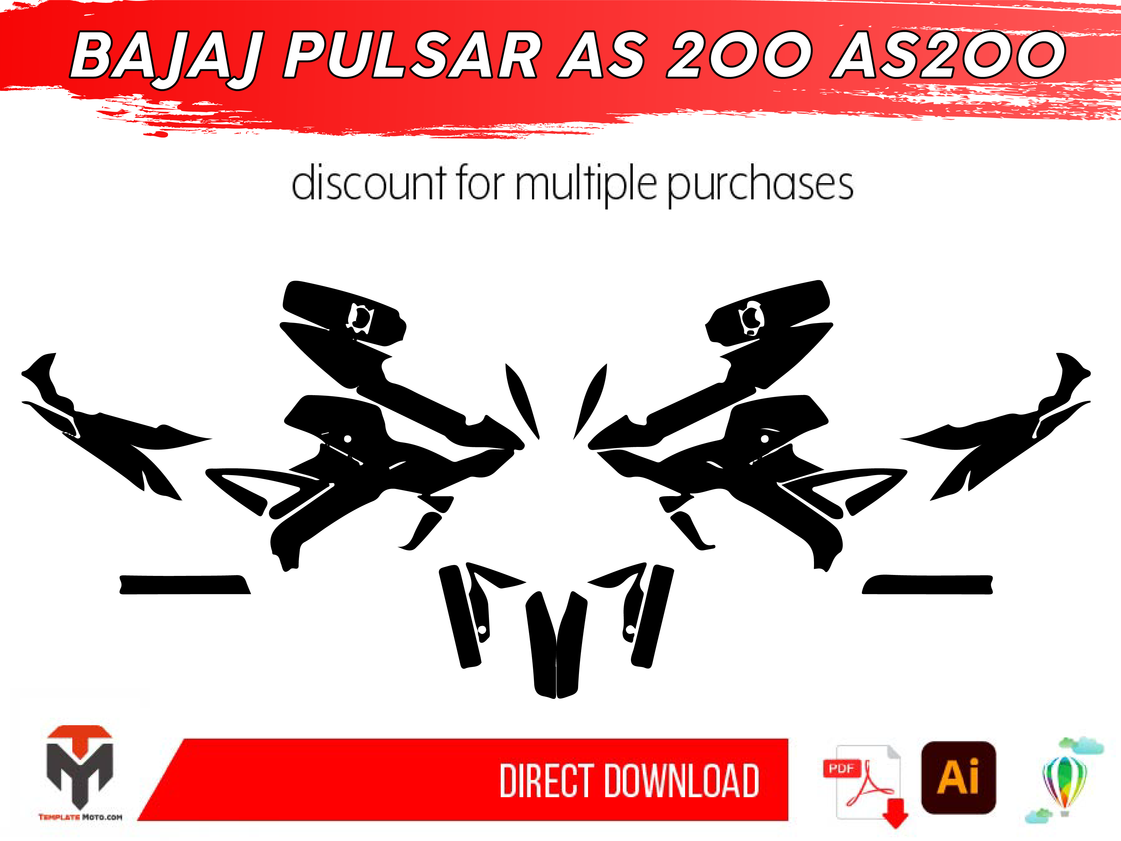 BAJAJ PULSAR AS 200 AS200