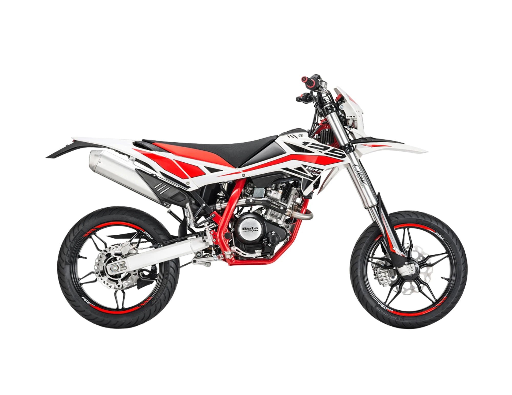 Beta 125 RR LC 4T 2019-2020 ENDURO MX SUPERMOTO Graphics Template Vector