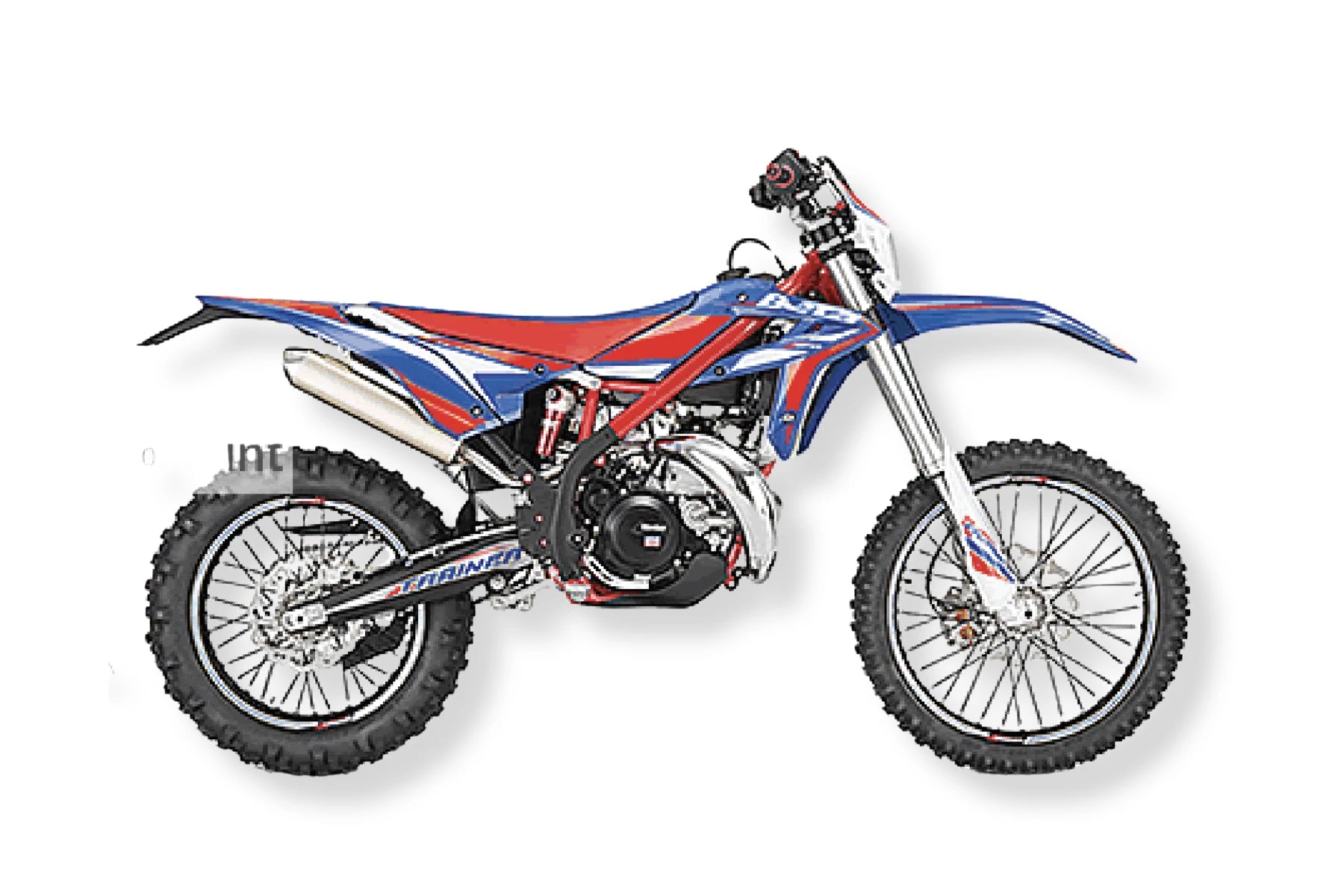 Beta Xtrainer Enduro All Models 2020 2021 ENDURO MX SUPERMOTO Graphics Template Vector