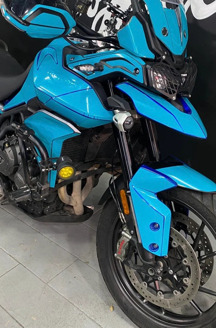 TRIUMPH TIGER 900 GT PRO 2020-2023 Template vector graphics