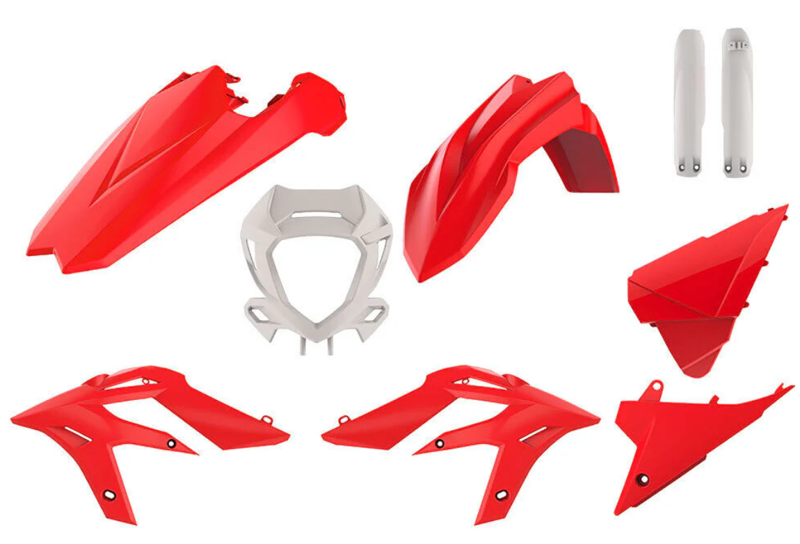 BETA XTRAINER POLISPORT RESTYLING 250-300 2020-2023 Template vector graphics