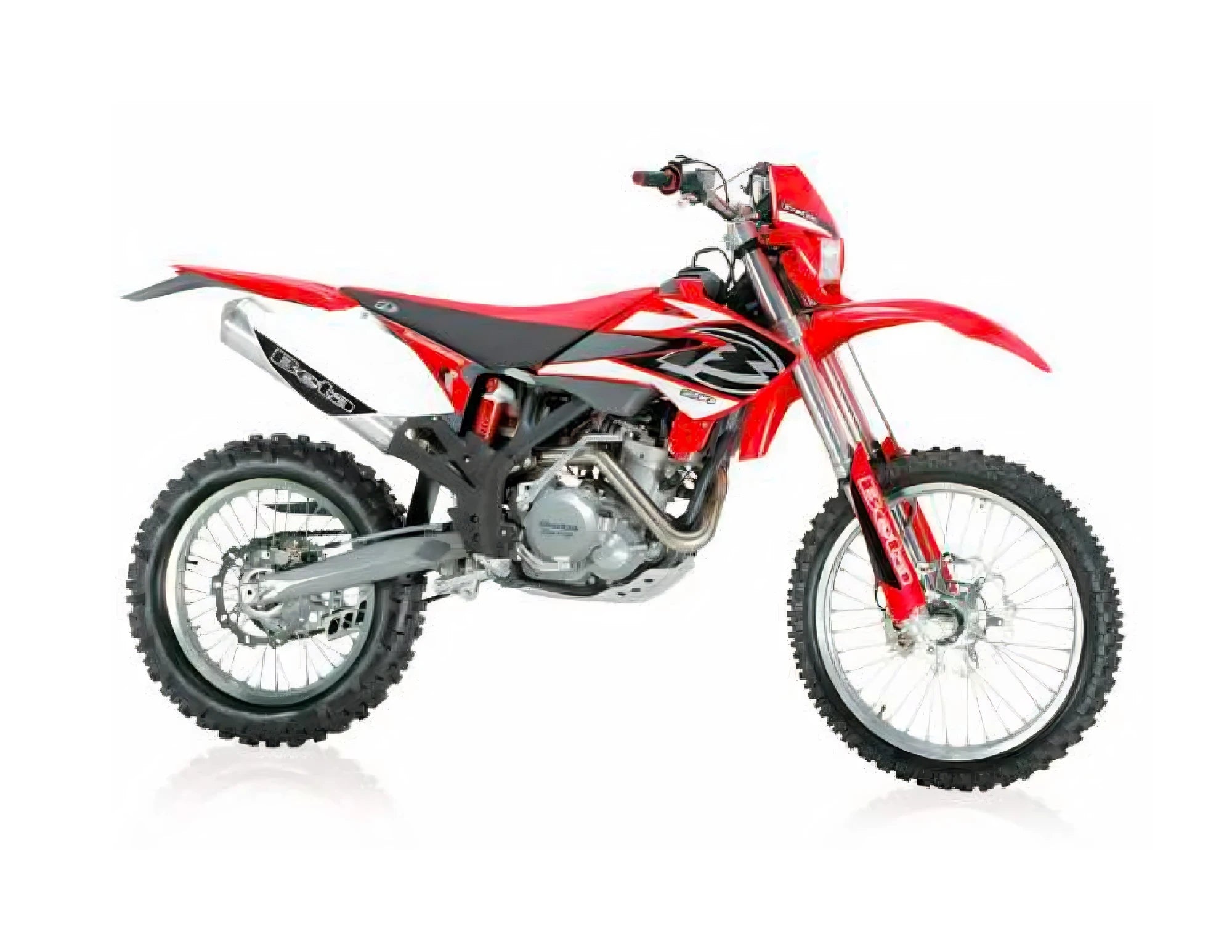 Beta RR 4T Enduro All Models 2007 2008 2009 ENDURO MX SUPERMOTO Graphics Template Vector