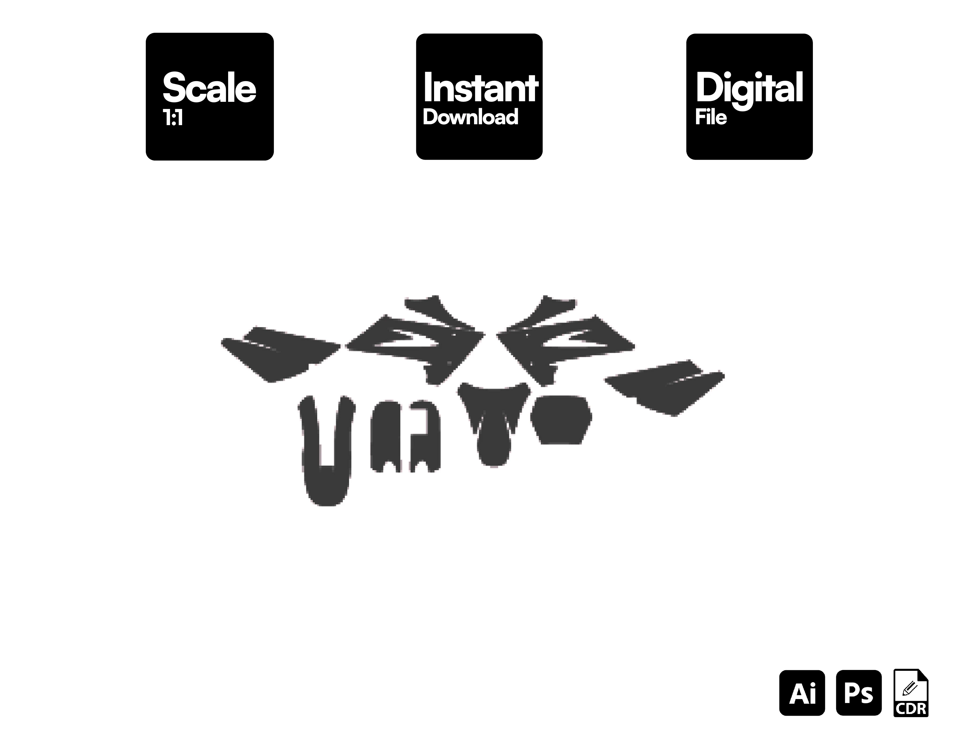 Beta 150 Minicross 2010 2011 2012 2013 ENDURO MX SUPERMOTO Graphics Template Vector