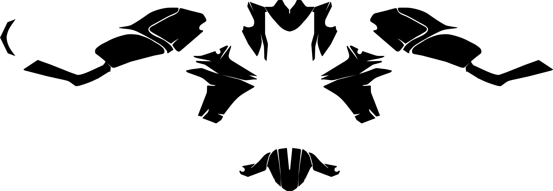 Kawasaki ER-6N-2012-2016 Sportbike Template Graphics