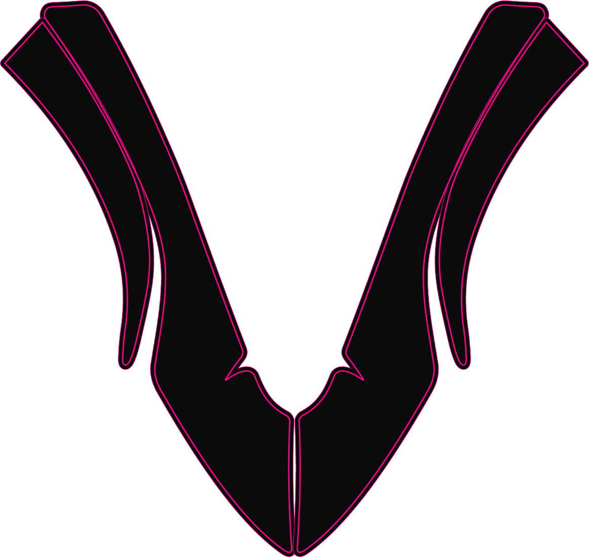 POLISPORT SM LINE FRONT FENDER TEMPLATE