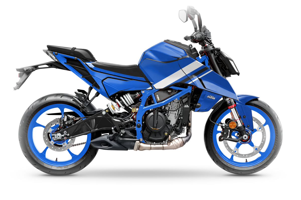 On the bike, in Photoshop