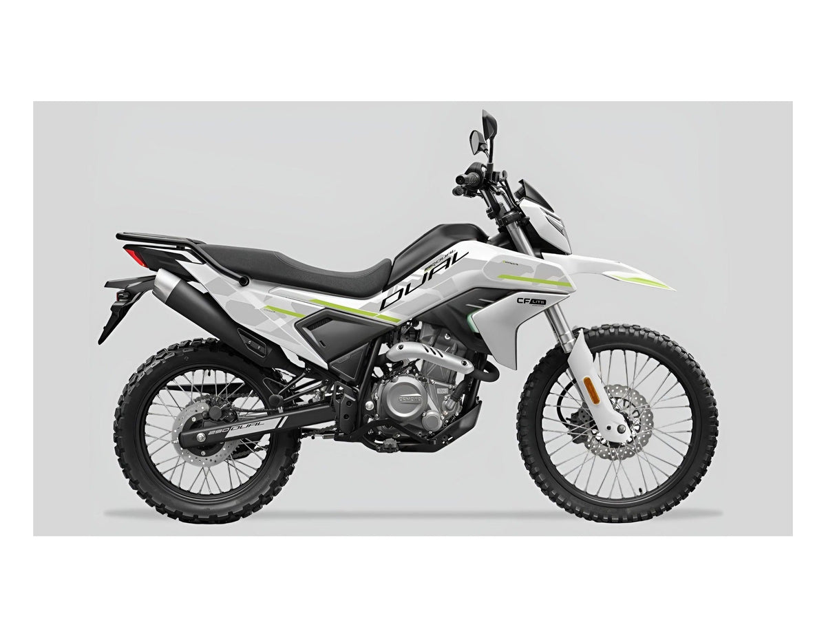 CFMoto DUAL 250 LITE 2026 Graphics Template Vector
