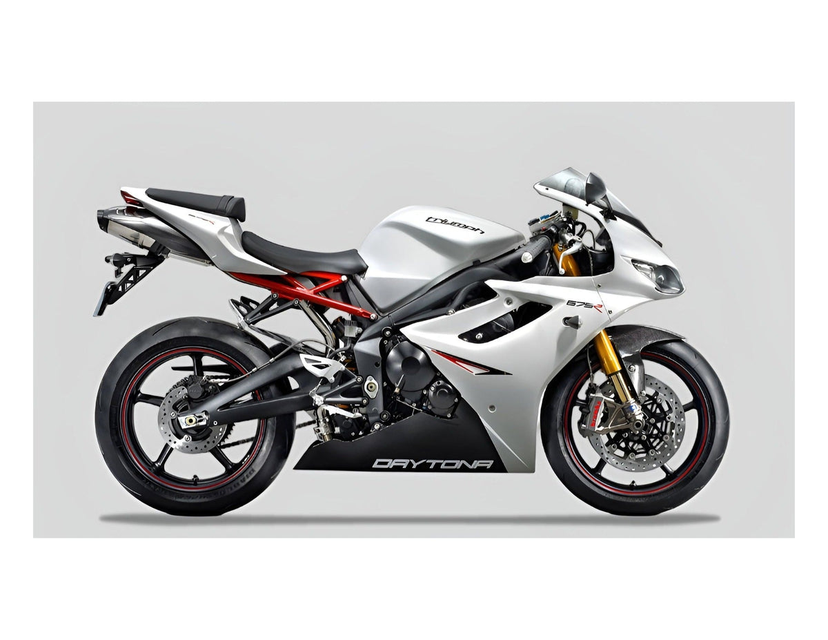 TRIUMPH DAYTONA 675R 2009-2012 Graphics Template Vector