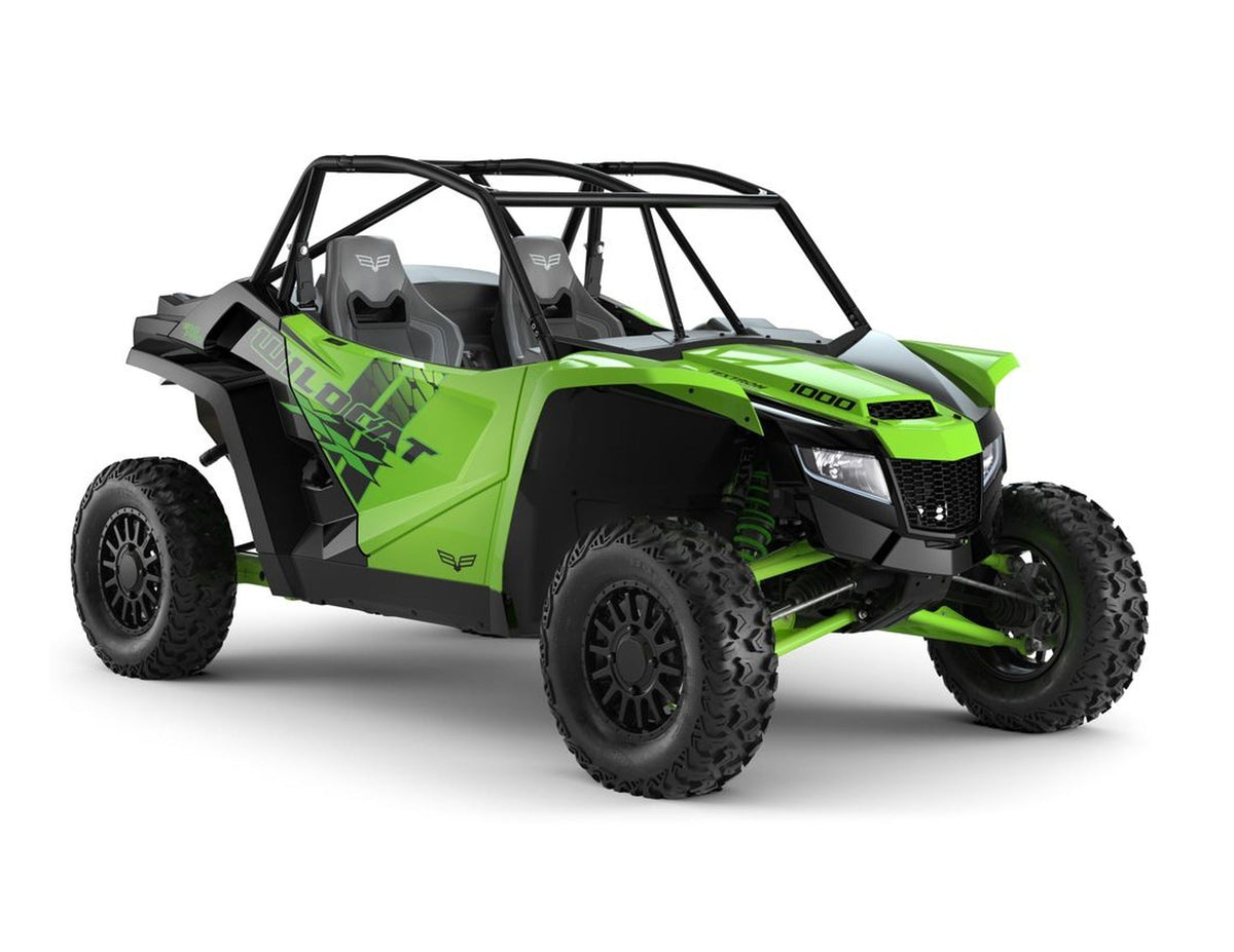 ARCTIC CAT TEXTRON WILDCAT XX 2018-2024 Graphics Template Vector