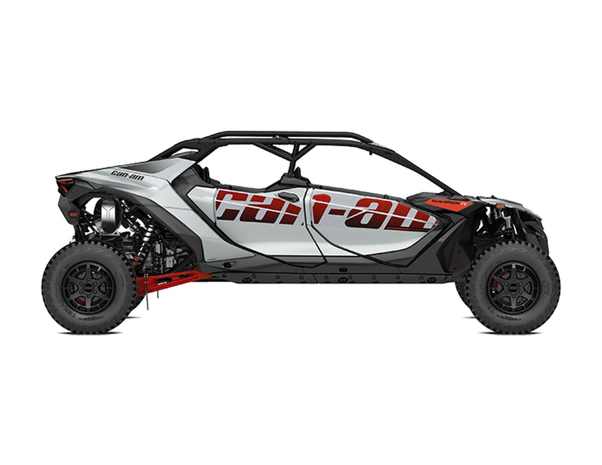 CAN AM MAVERICK R MAX 2025-2026 Graphics Template Vector