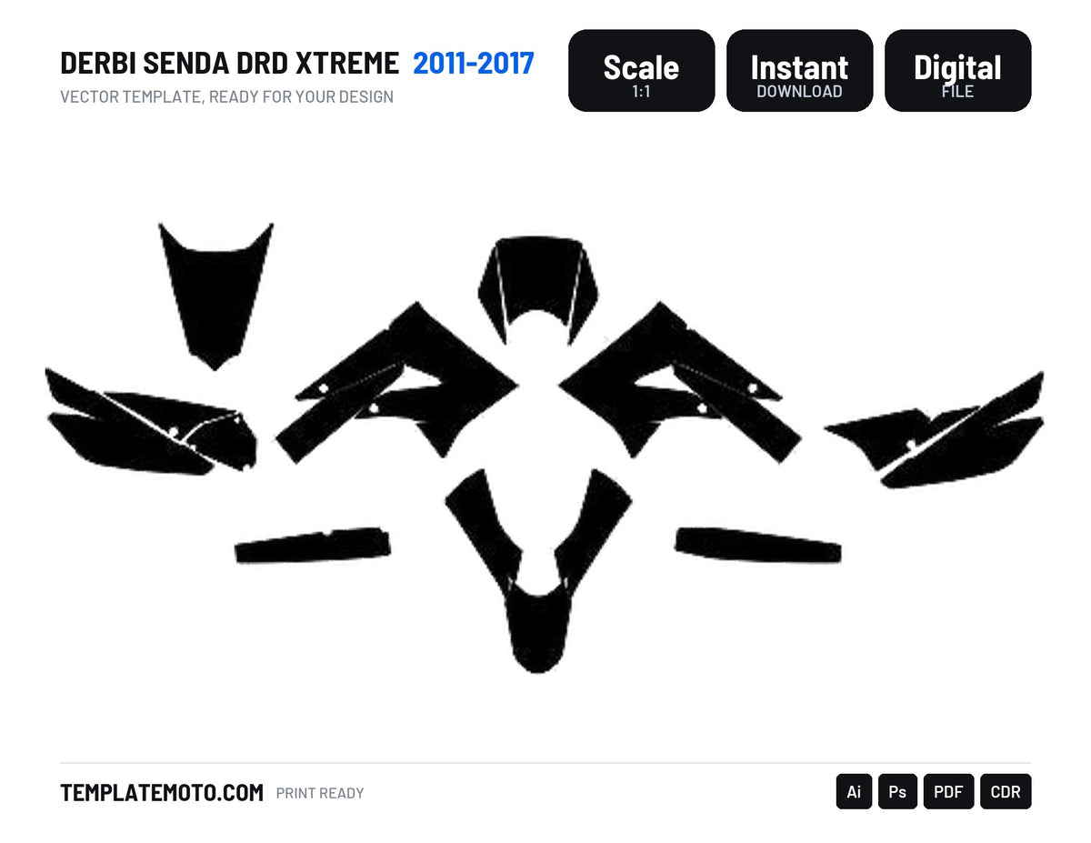 DERBI SENDA DRD XTREME 2011-2017