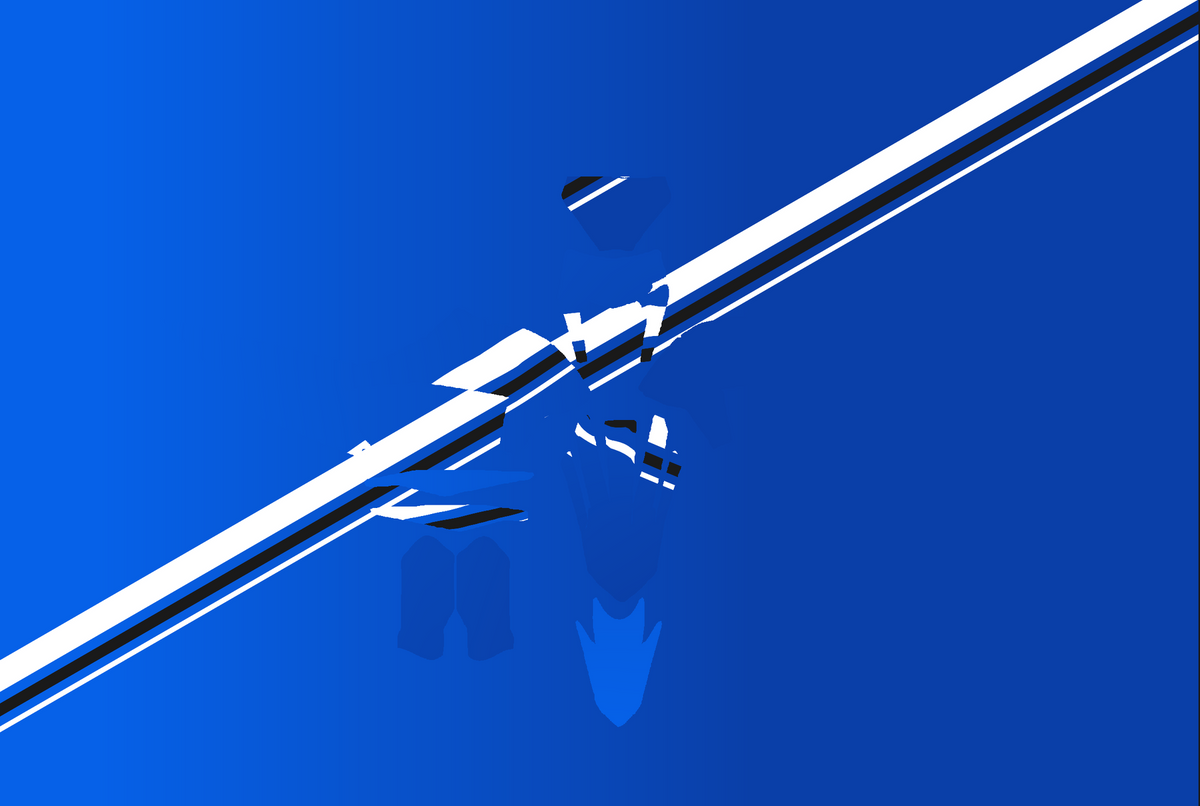 Your design, flat, in Illustrator