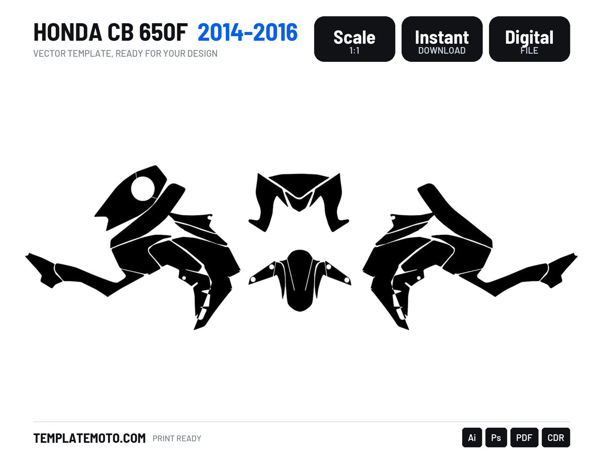 HONDA CB 650F 2014-2016