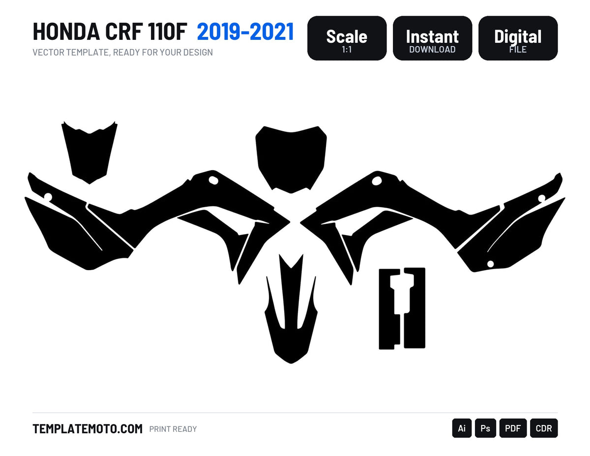Honda CRF 110F 2019-2021