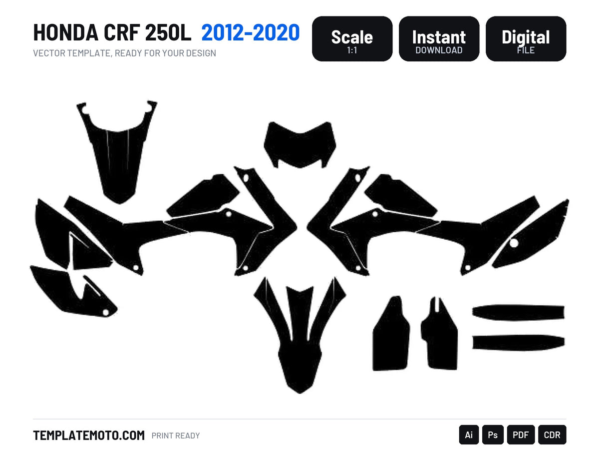 HONDA CRF 250L 2012-2020