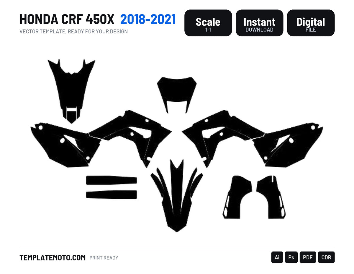 HONDA CRF 450X 2018-2021