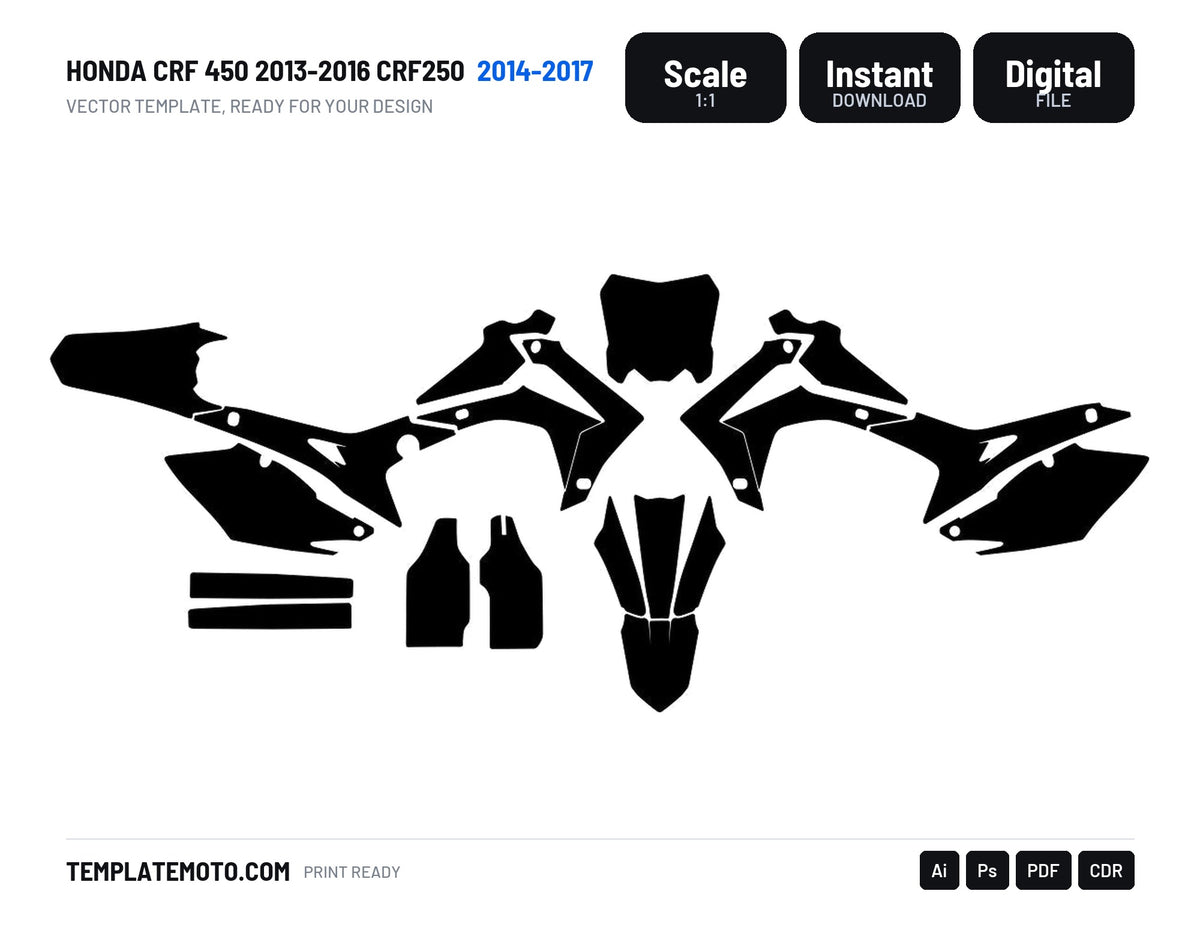 HONDA CRF 450 2013-2016 CRF250 2014-2017