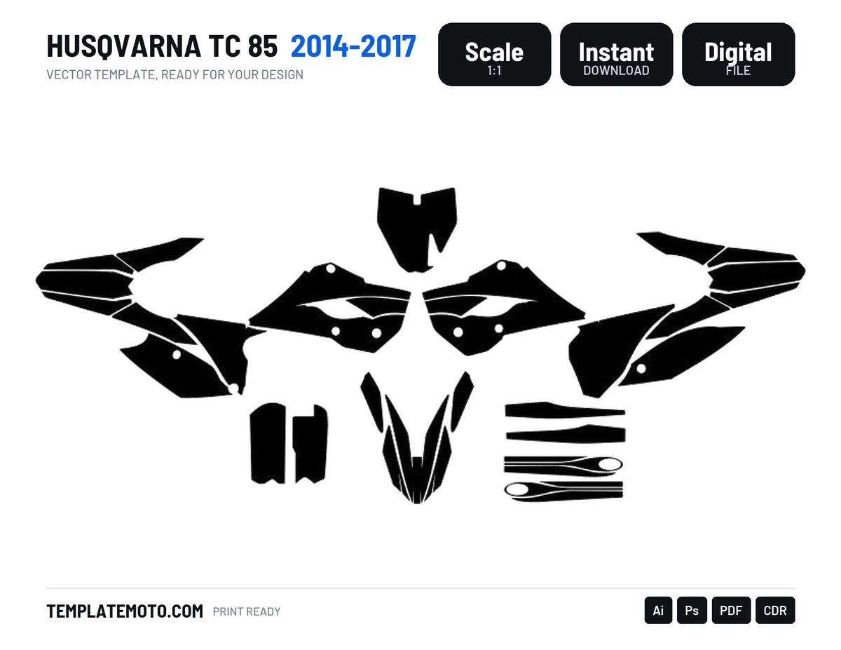 HUSQVARNA TC 85 2014-2017