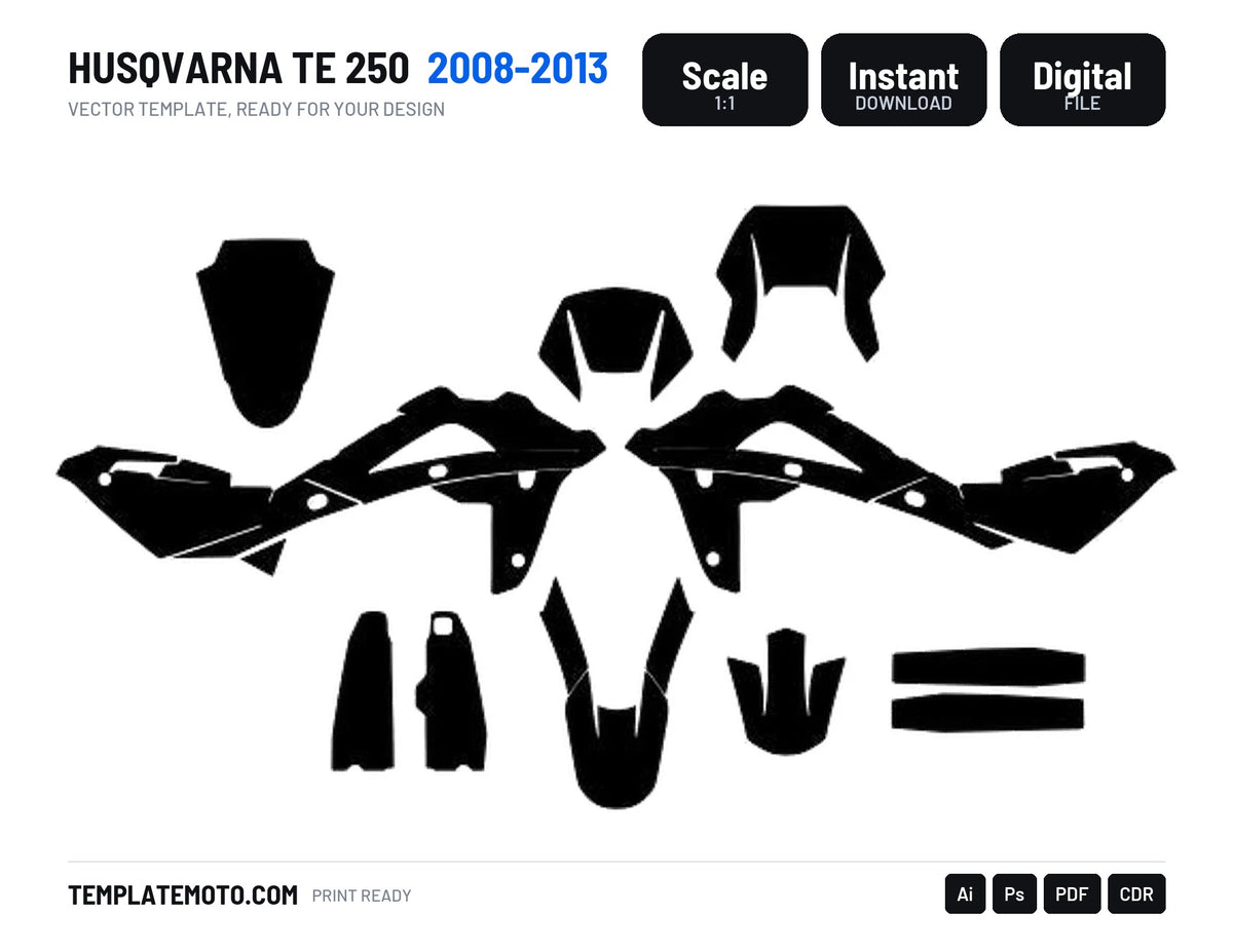 HUSQVARNA TE 250 2008-2013