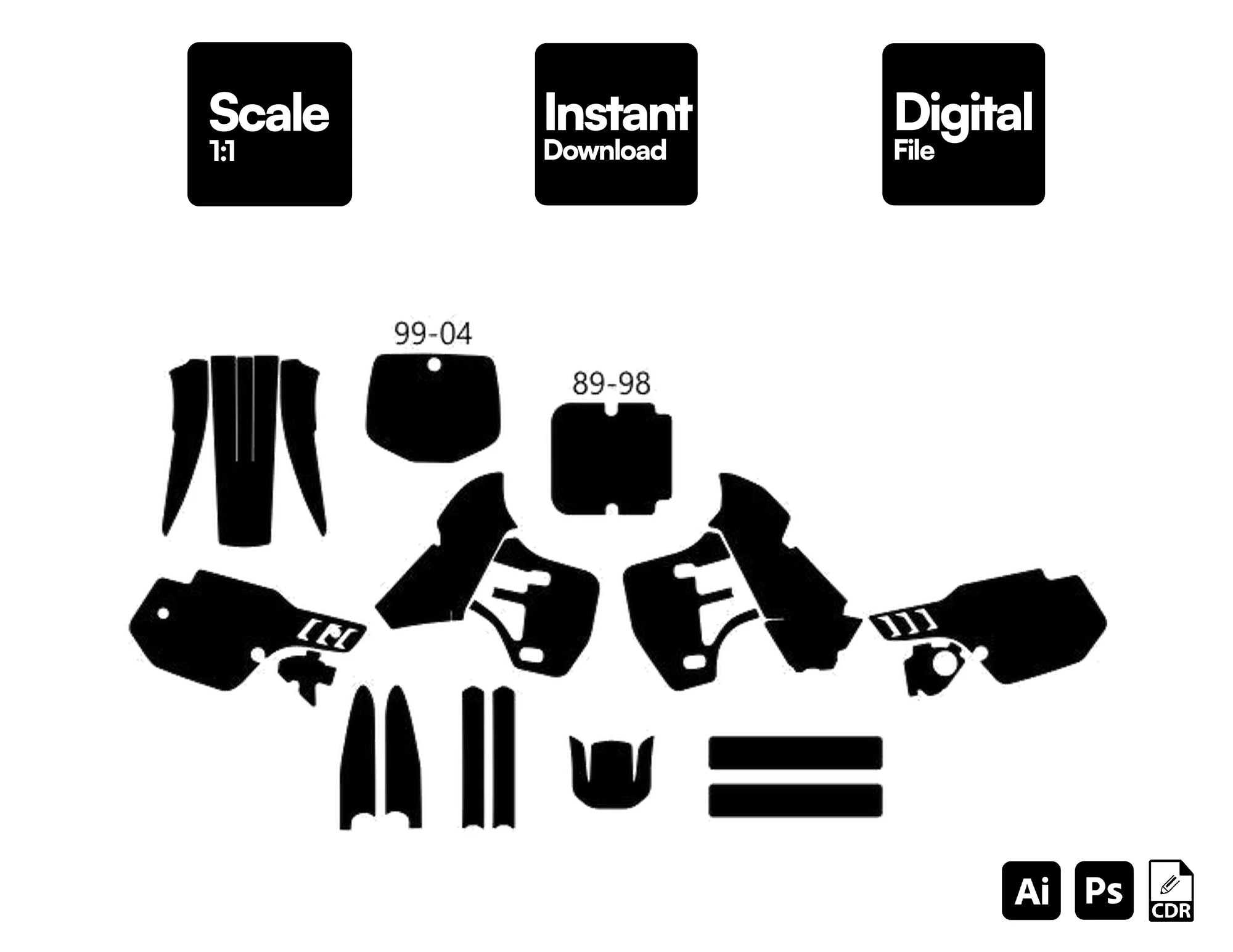 KAWASAKI KX 500 1989-2004