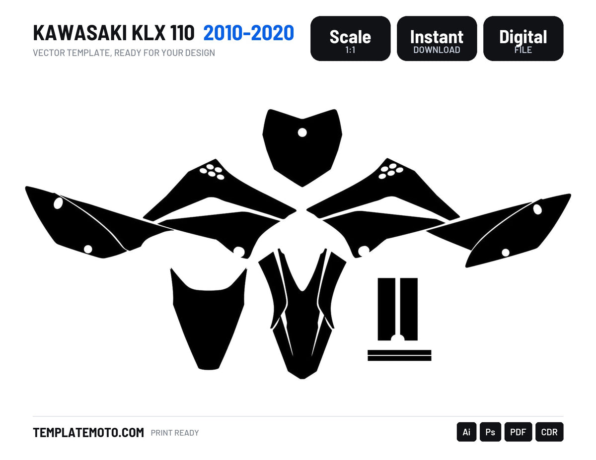 KAWASAKI KLX 110 2010-2020