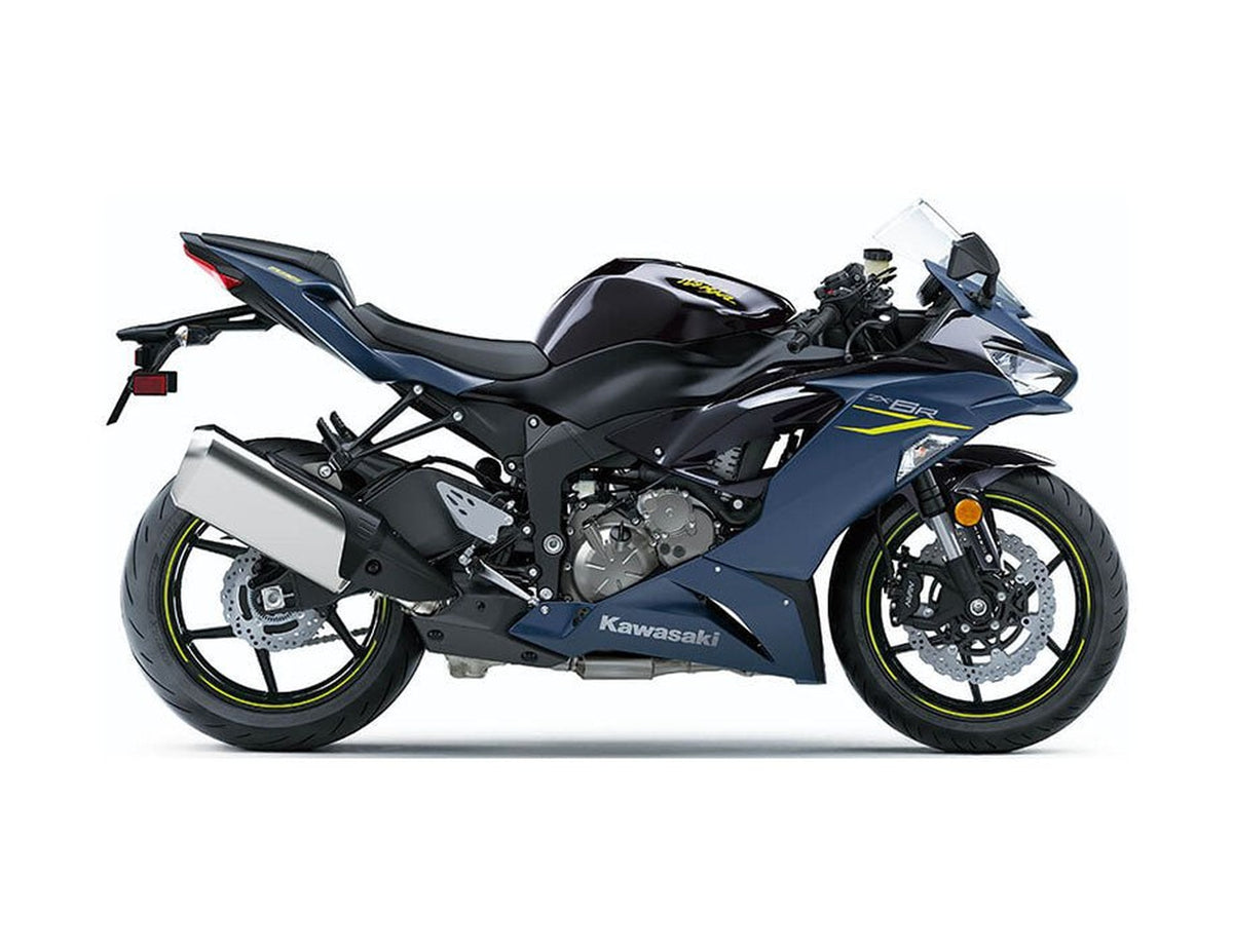 KAWASAKI NINJA ZX-6R 636 2019-2023 ZX6R Graphics Template Vector