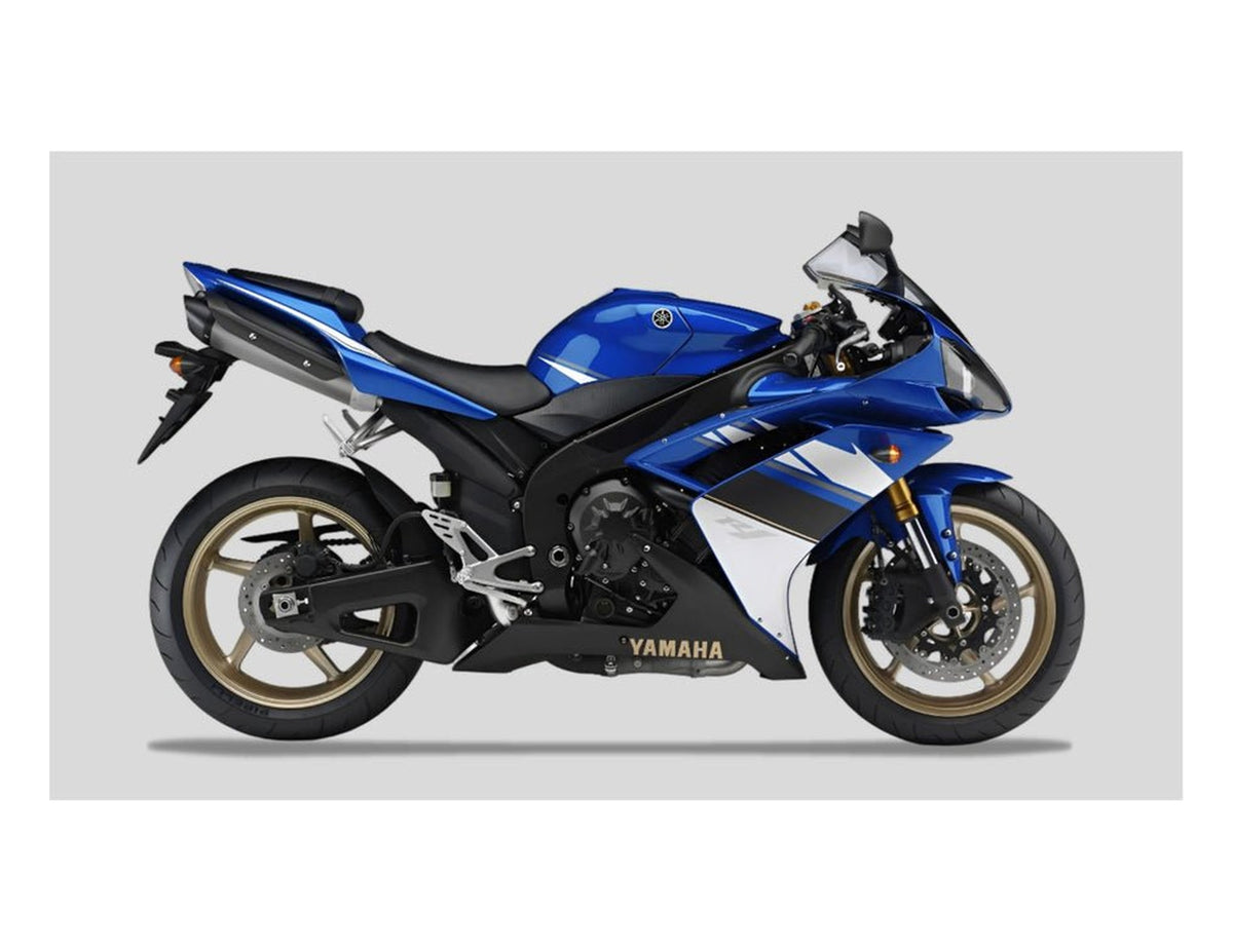 YAMAHA R1 2007-2008 Graphics Template Vector motorcycle
