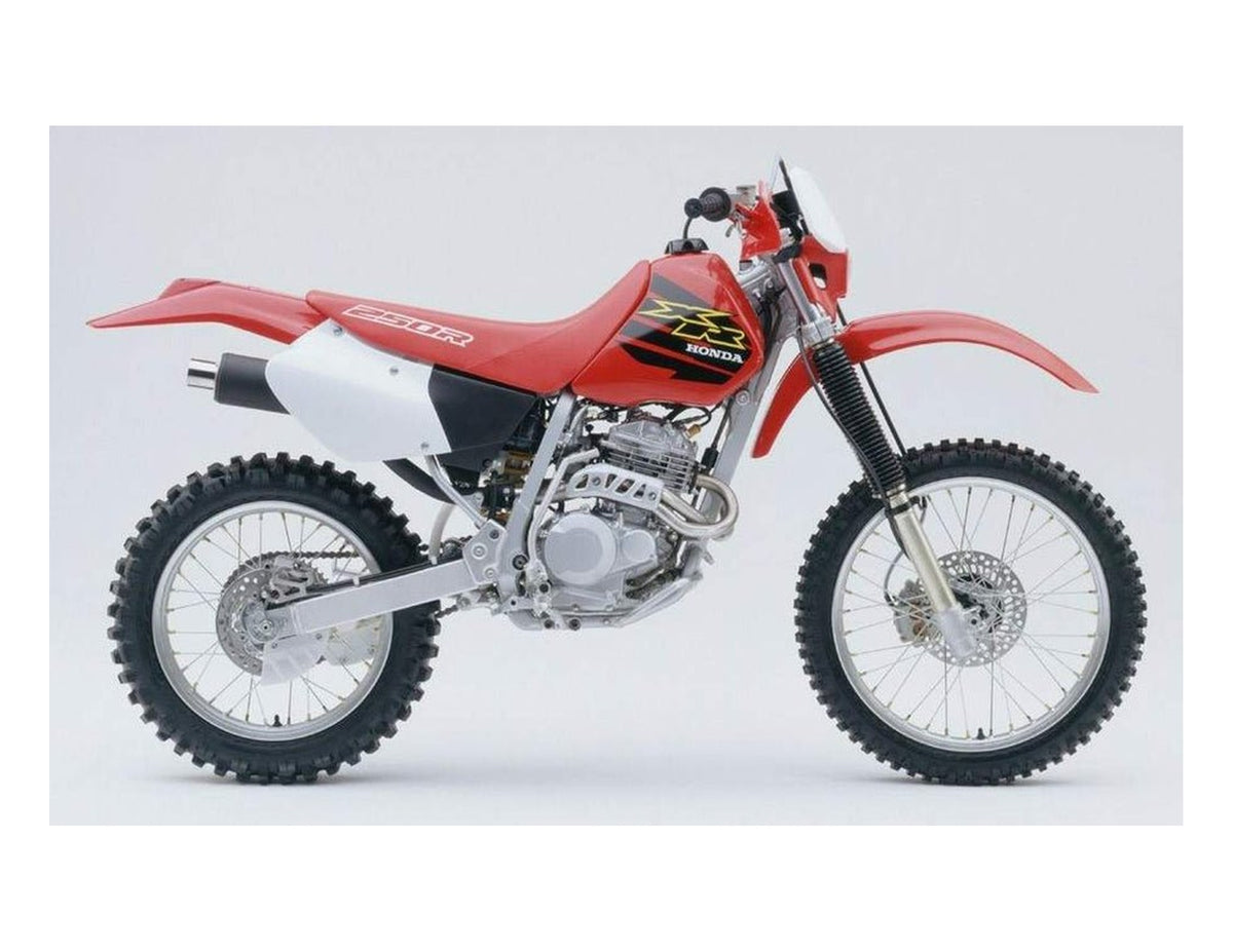 HONDA XR 250 400 1996-2004 Vector Graphics Template motorcycle
