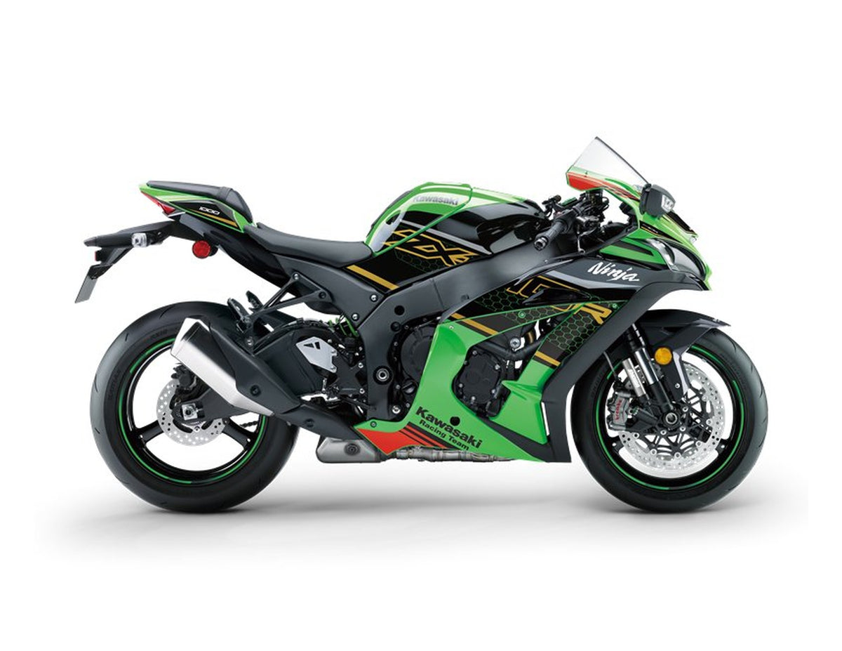 KAWASAKI NINJA ZX-10R 2016-2020 ZX10R Graphics Template Vector motorcycle