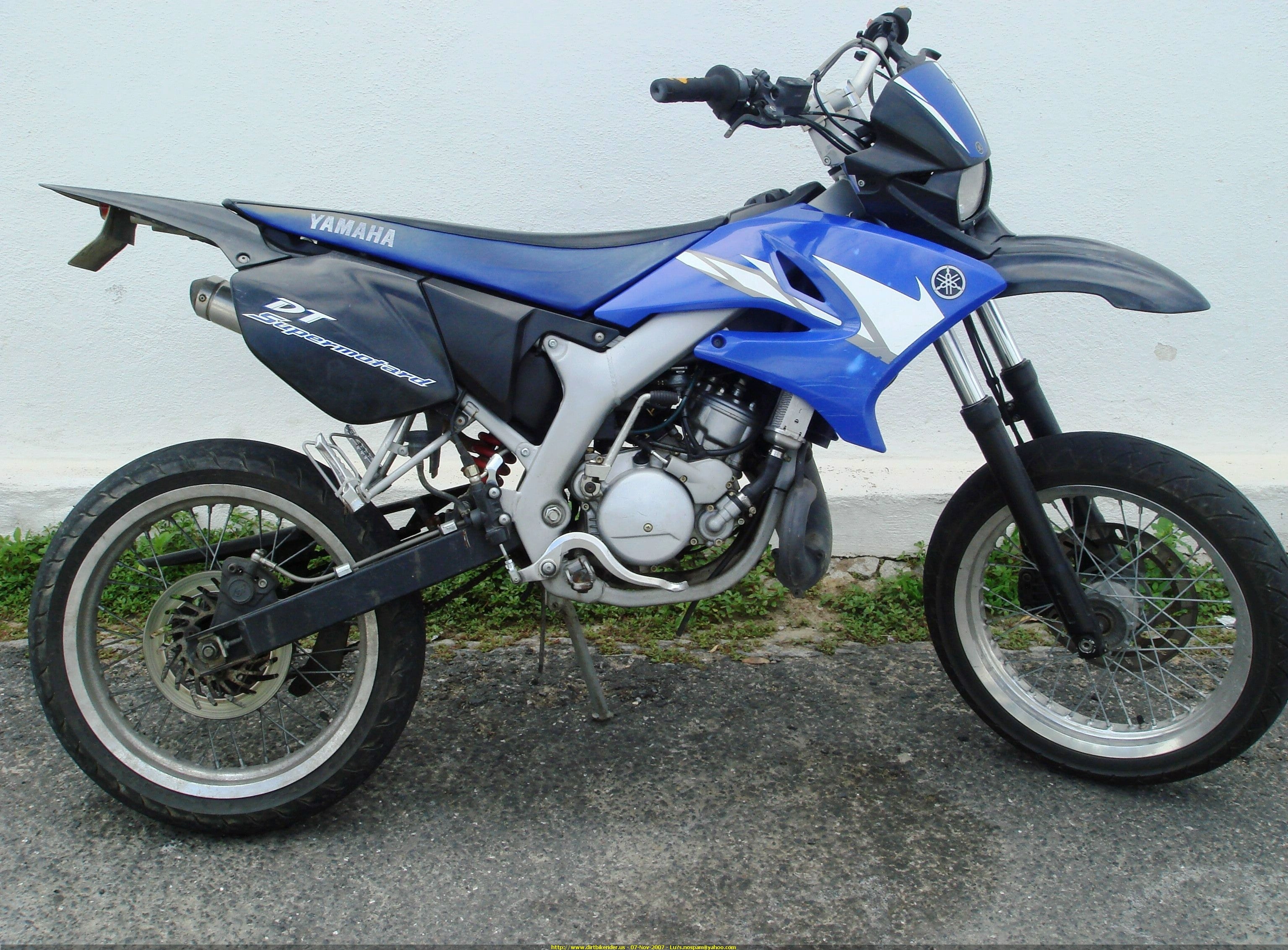 Yamaha DT 50 (2004-2022) 50CC Graphics Template Vector