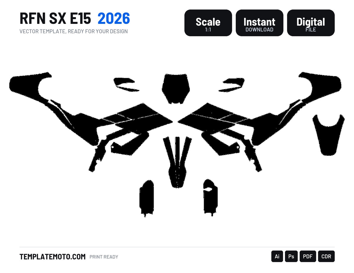 RFN SX E15 2026 Graphics Template Vector, scale 1:1 vector file