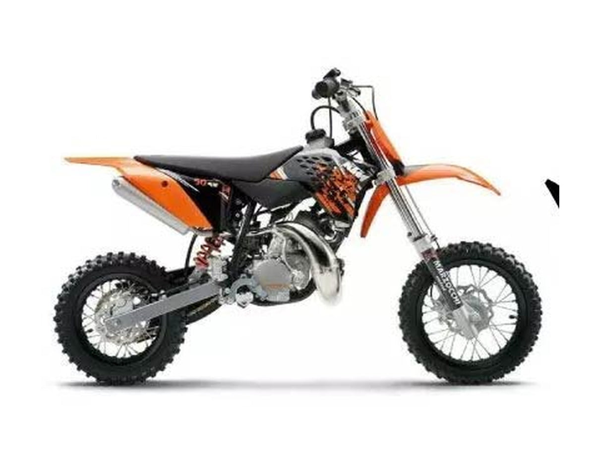 KTM SX 50 2009-2015 Graphics Template Vector