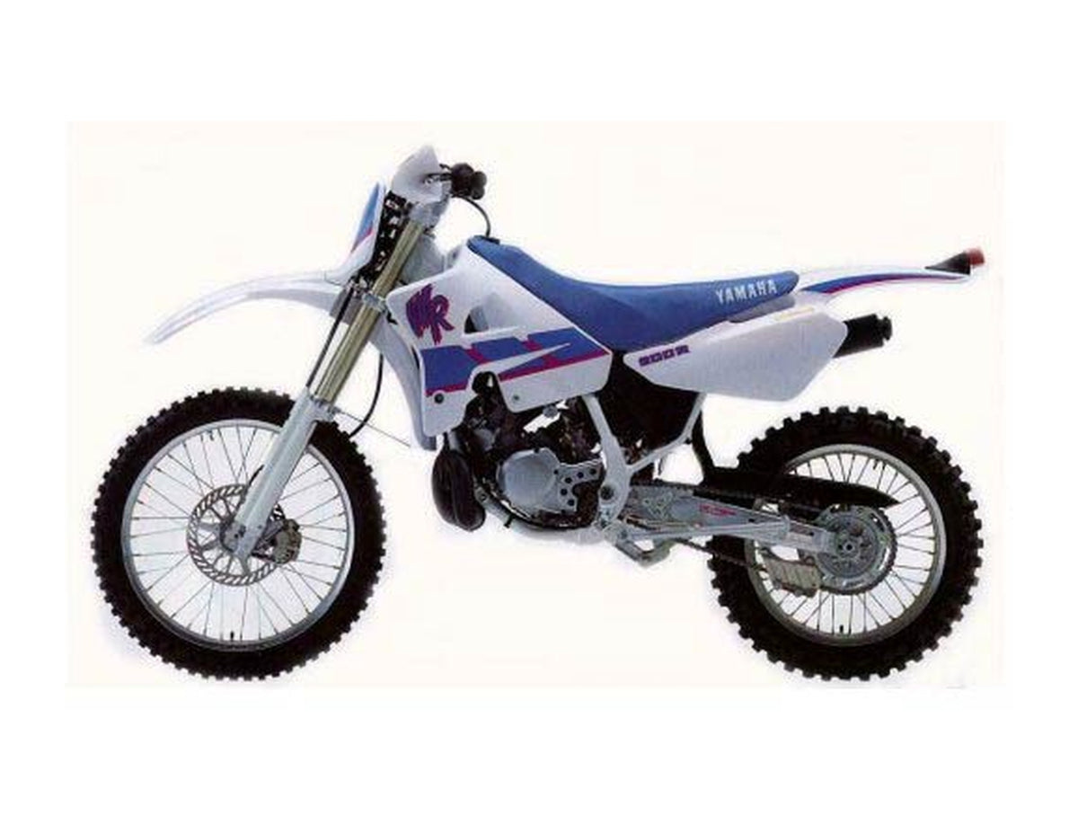 YAMAHA WR 200 1993-1997 Graphics Template Vector