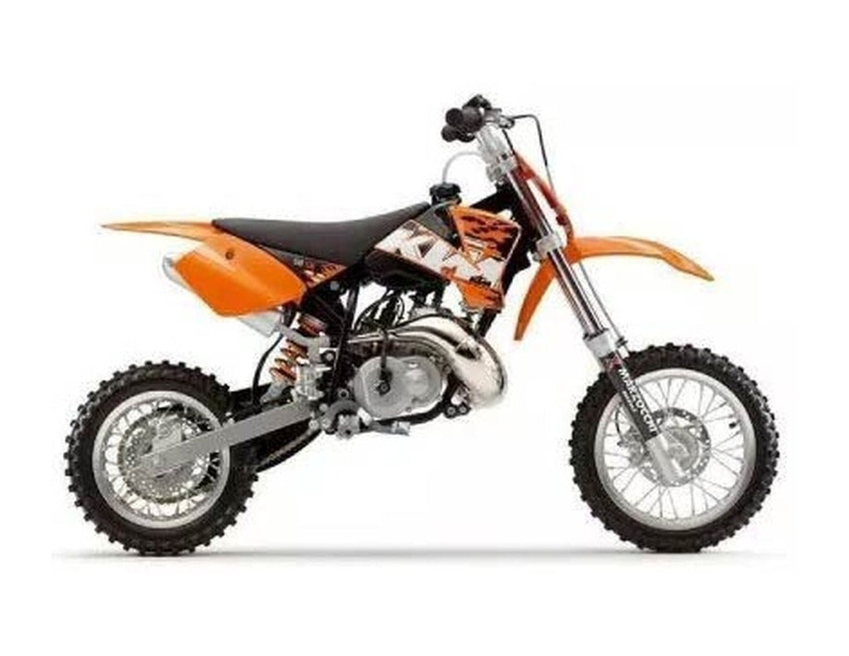 KTM SX 50 2002-2008 Graphics Template Vector