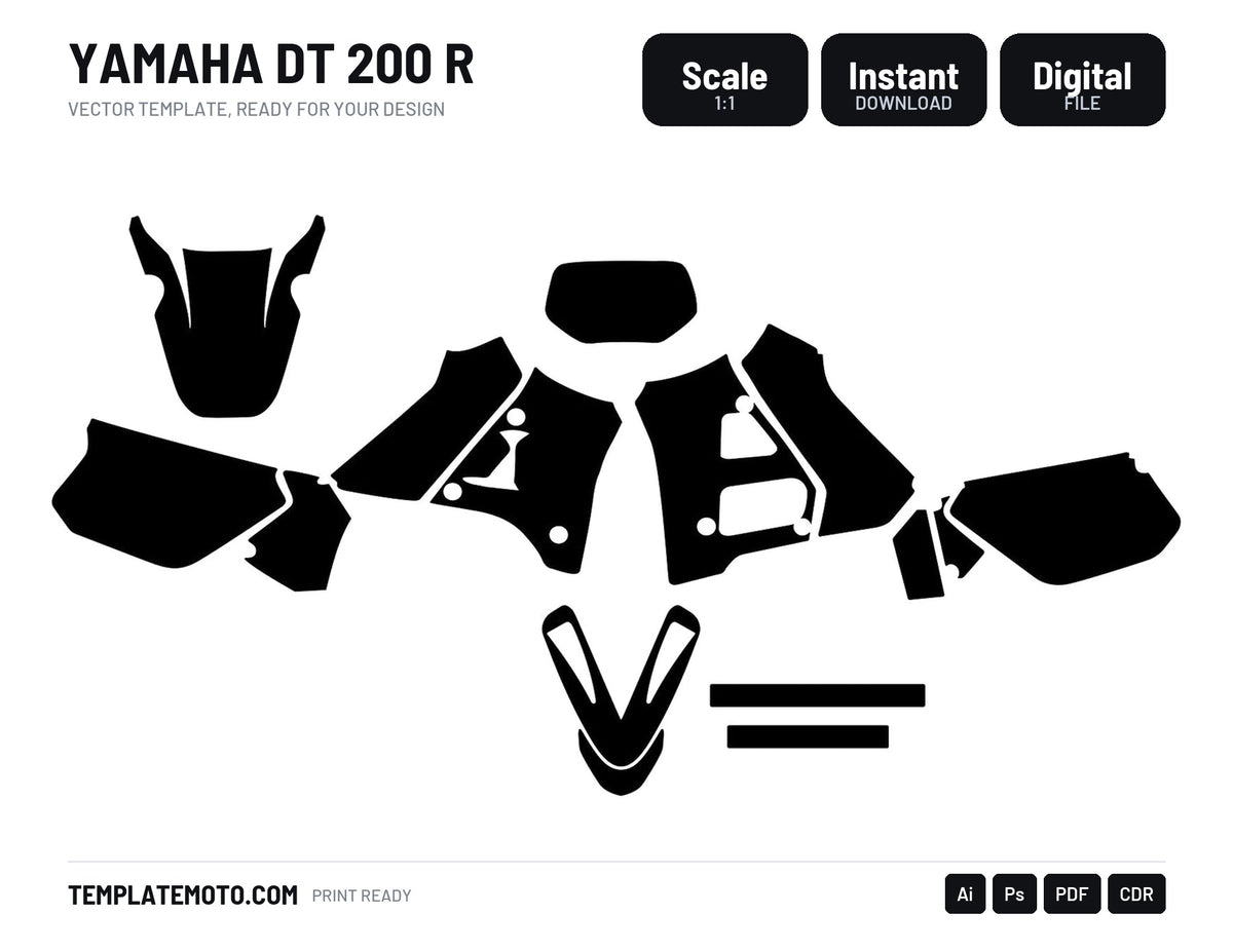 YAMAHA DT 200 R
