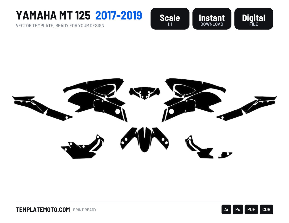 YAMAHA MT 125 2017-2019
