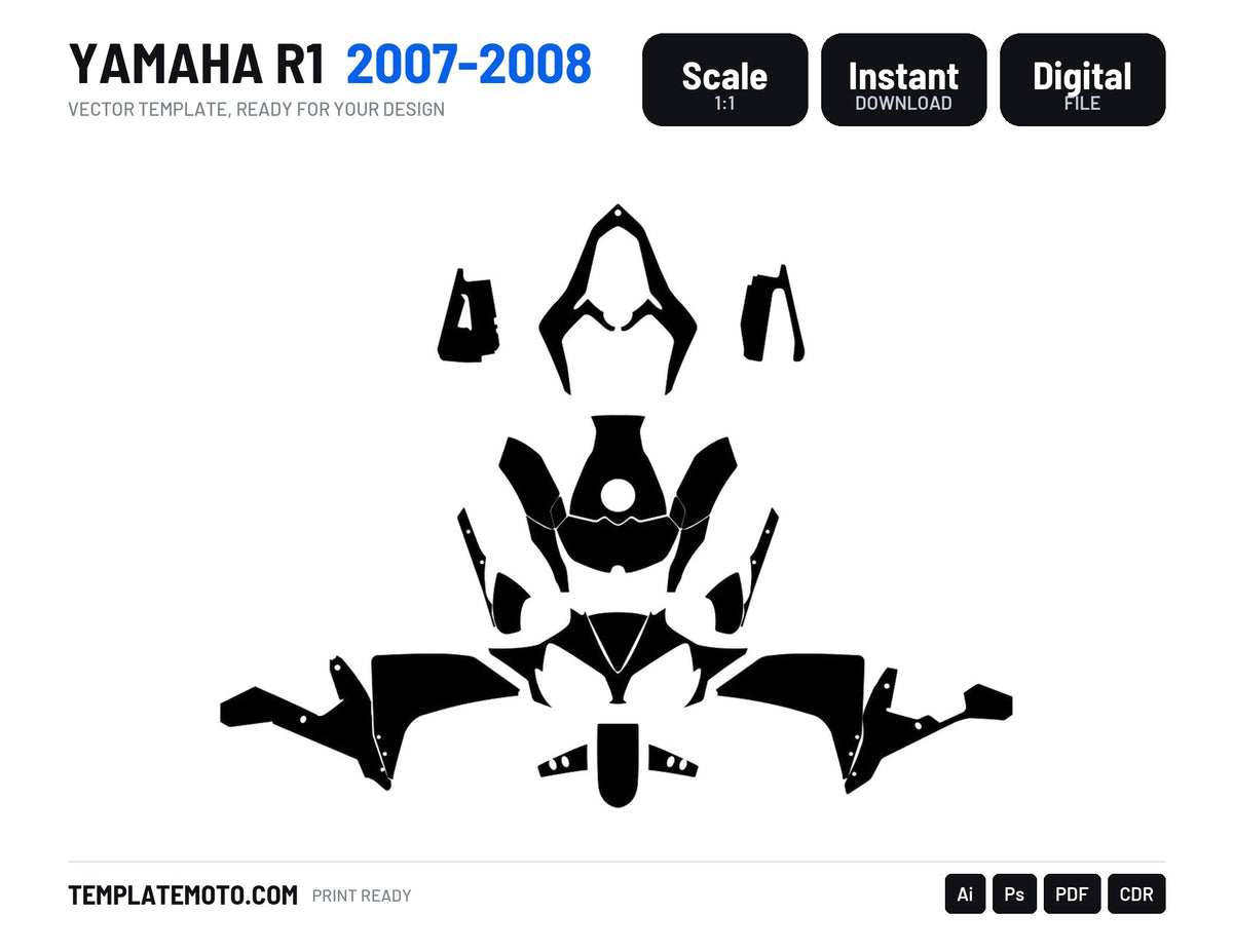 YAMAHA R1 2007-2008