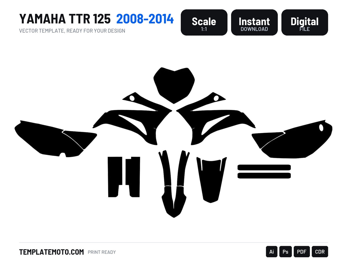 YAMAHA TTR 125 2008-2014
