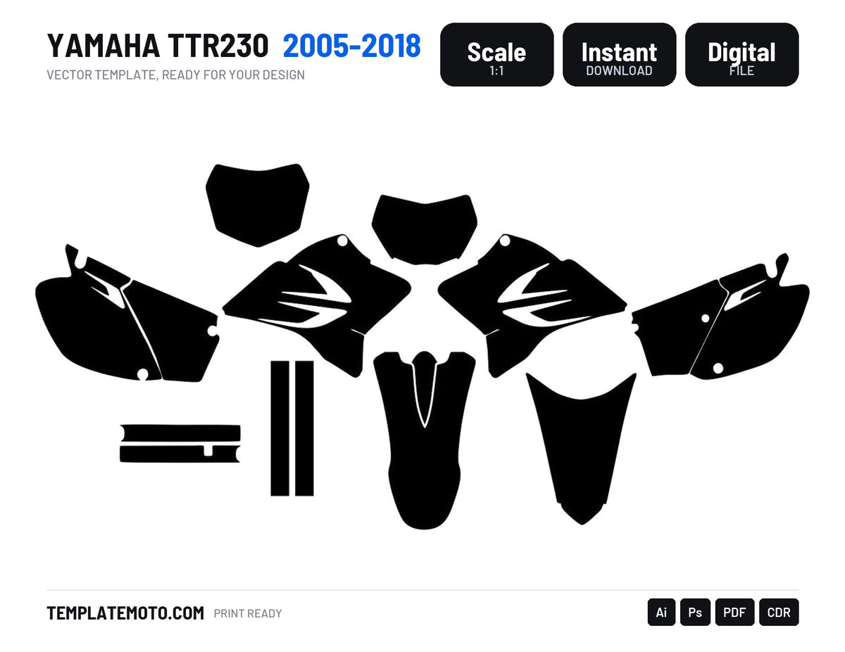 YAMAHA TTR230 2005-2018