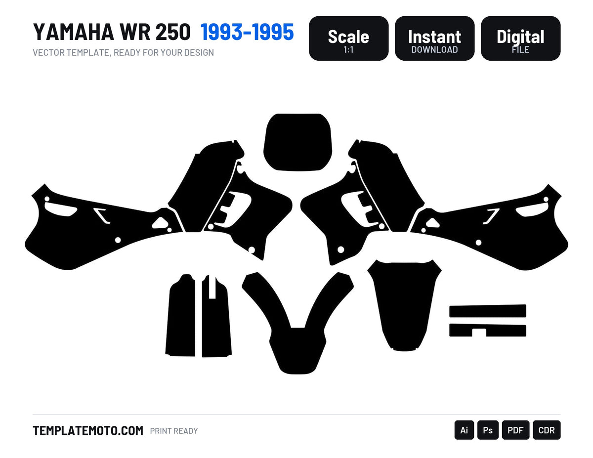 YAMAHA WR 250 1993-1995