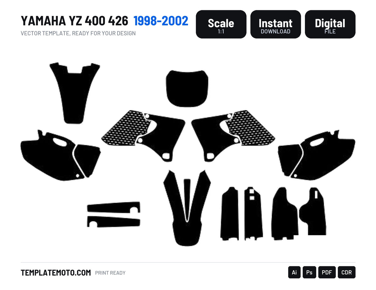 YAMAHA YZ 400 426 1998-2002