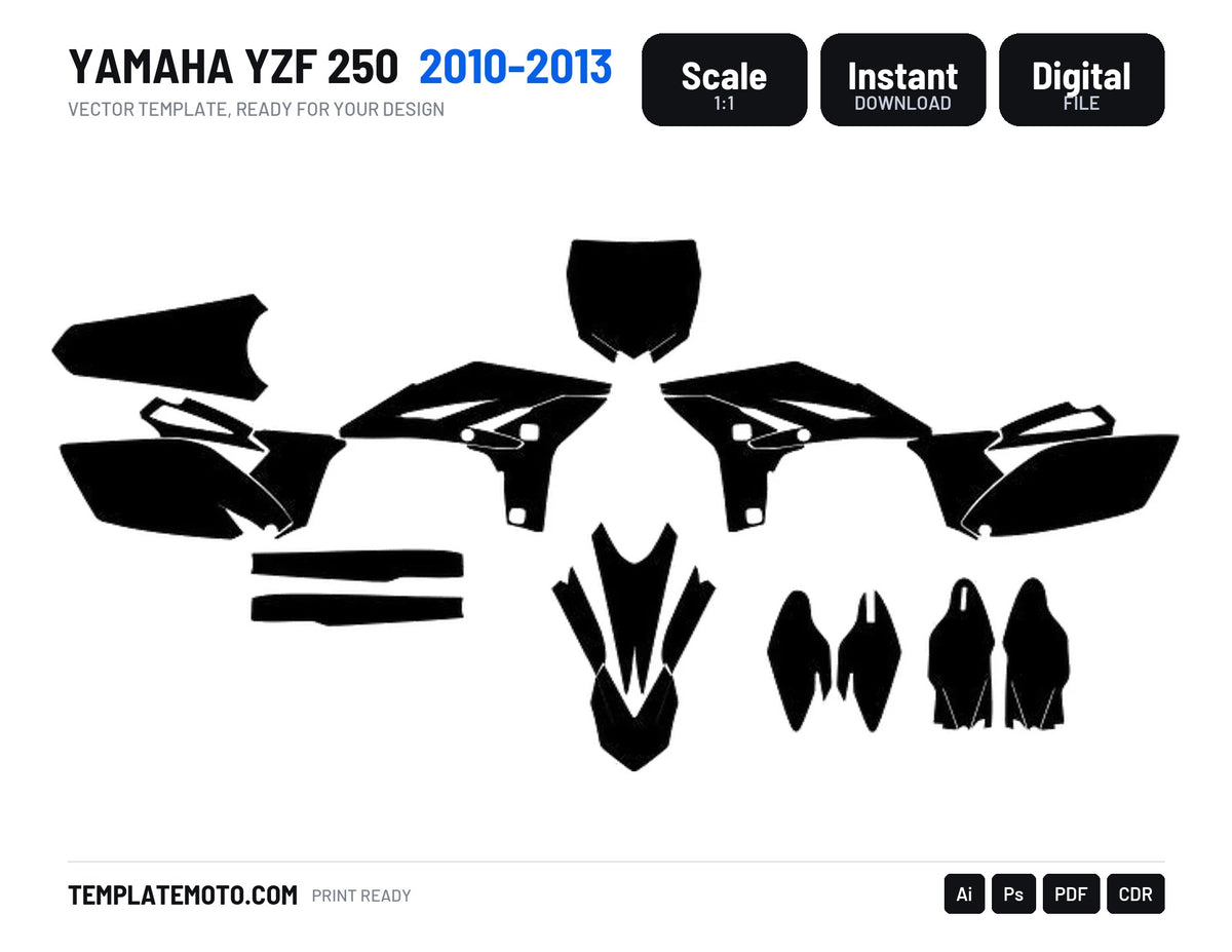 YAMAHA YZF 250 2010-2013