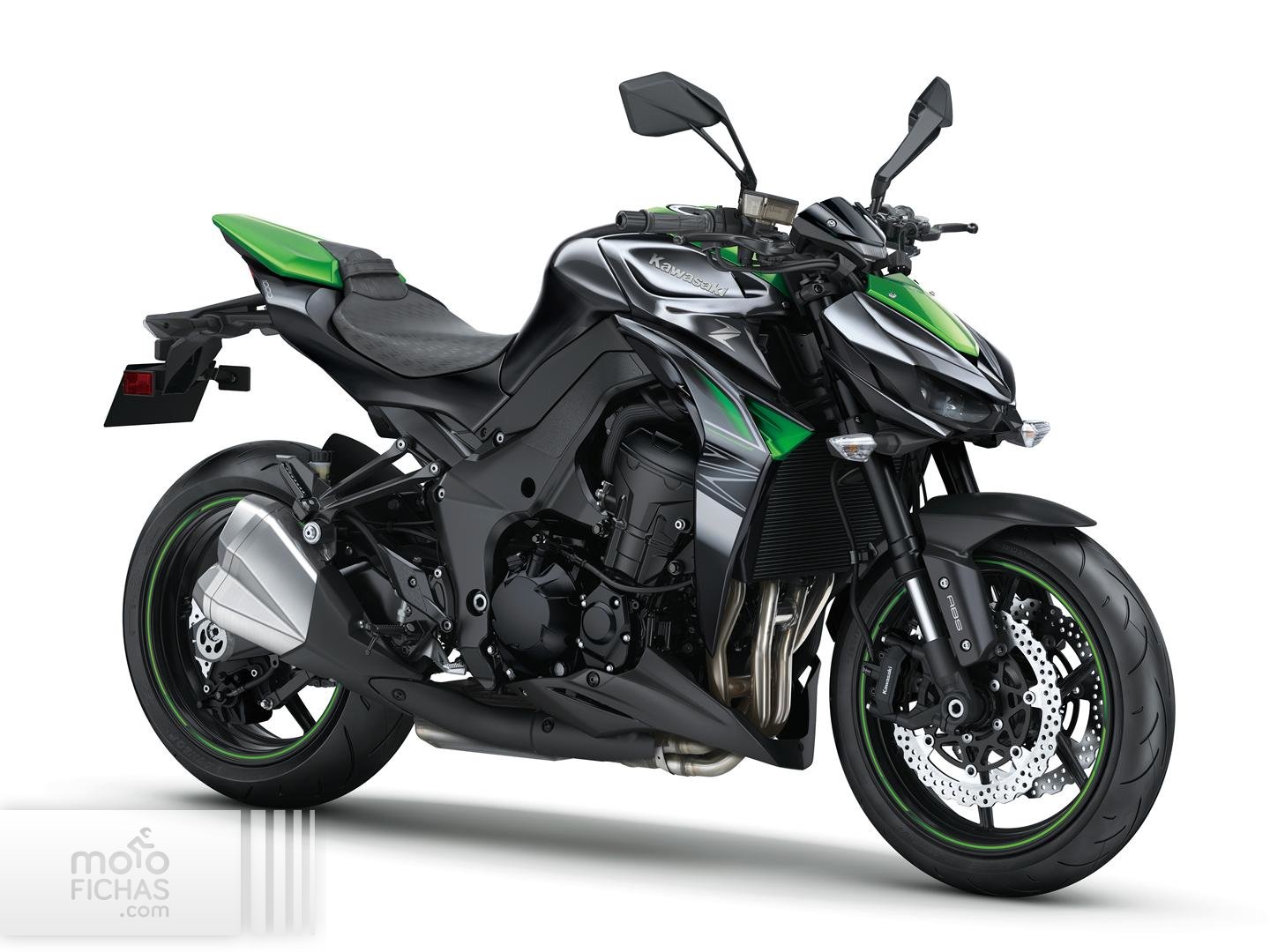 KAWASAKI Z1000 2014-2023 Z 1000 template vector graphics