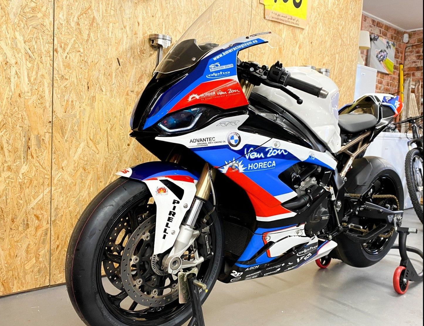 BMW S 1000RR RACING FAIRING 2019-2020 template vector graphics