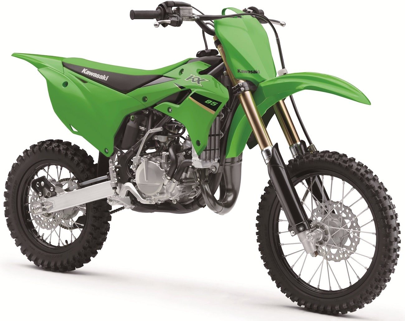 KAWASAKI KX 85 112 2022-2023 template vector graphics
