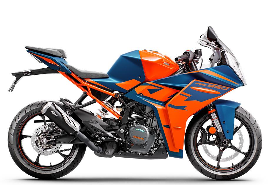 KTM RC 125 250 390 2022-2023 Streetbike Graphics Template Vector