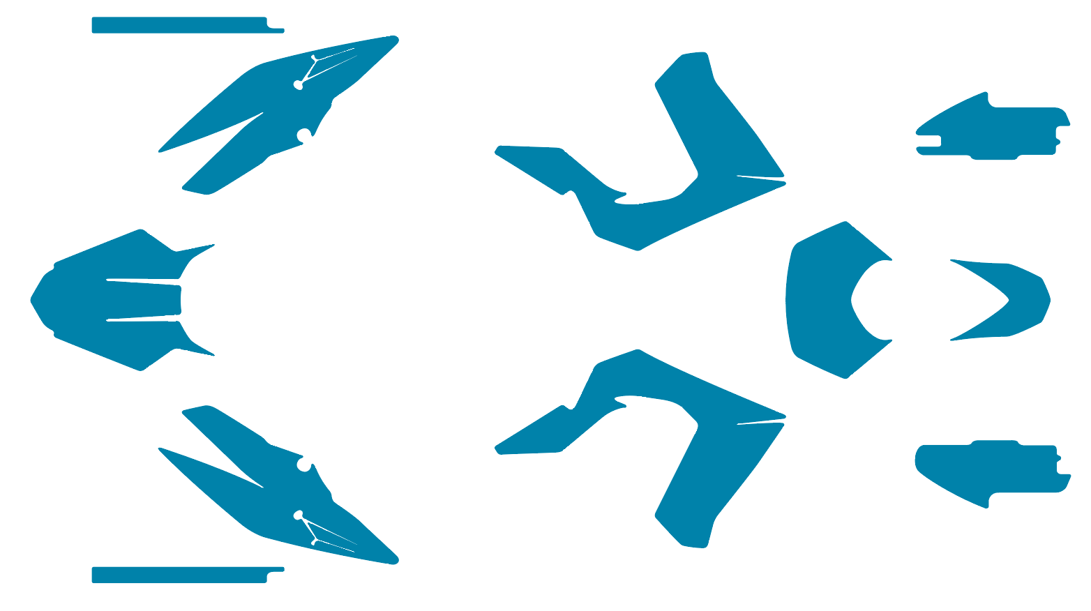 Derbi DRD Pro Graphics Template