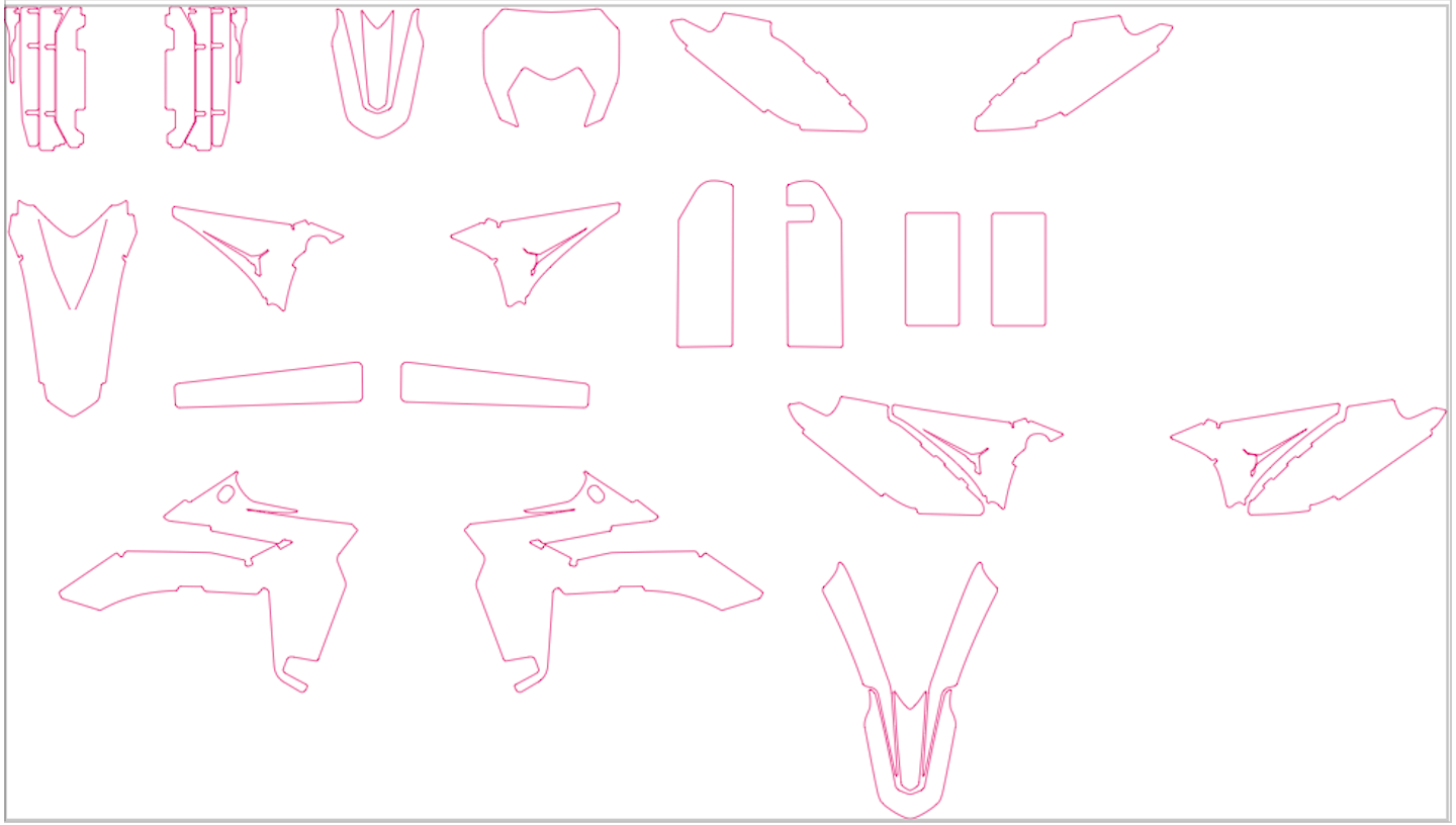 Sherco SE Enduro 2012 2013 2014 2015 2016 Graphics Template