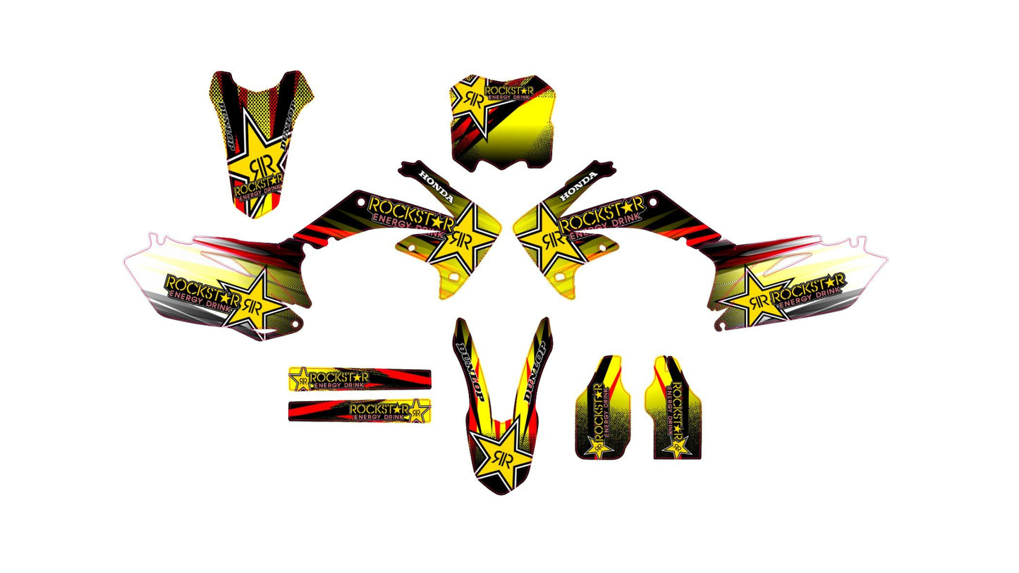 HONDA CRF 450 2009-2012 VECTOR GRAPHICS
