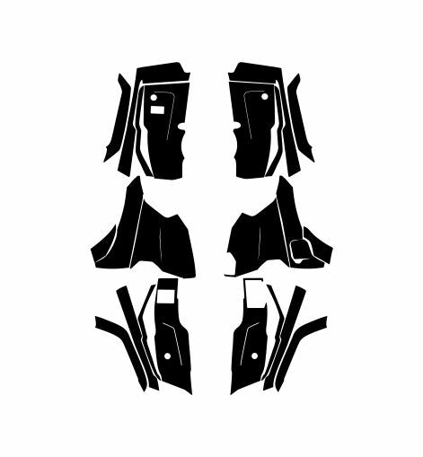 HONDA FOURTRAX 420 2014-2020 ATV Vector Graphics Template